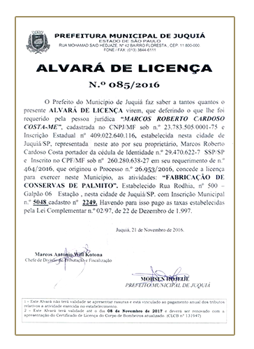 License Permit
